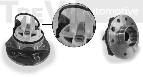 TREVI AUTOMOTIVE kerékcsapágy készlet - WB1103 - TothCarparts
