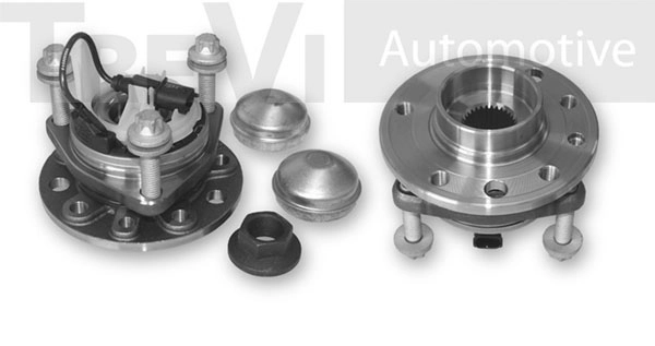 TREVI AUTOMOTIVE kerékcsapágy készlet - WB2075 - TothCarparts
