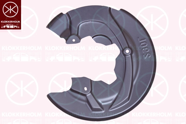 KLOKKERHOLM terelőlemez, féktárcsa - 5537877 - TothCarparts
