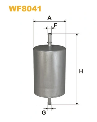 WIX FILTERS Üzemanyagszűrő - WF8041 - TothCarparts