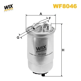 WIX FILTERS Üzemanyagszűrő - WF8046 - TothCarparts