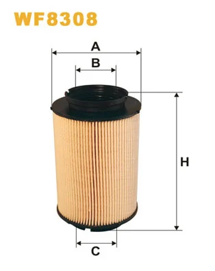 WIX FILTERS Üzemanyagszűrő - WF8308 - TothCarparts
