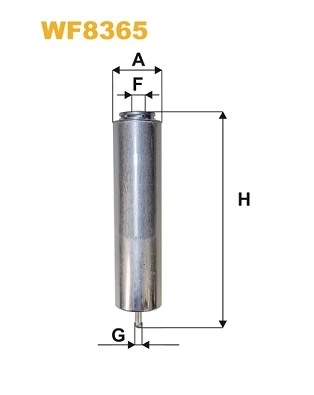 WIX FILTERS Üzemanyagszűrő - WF8365 - TothCarparts