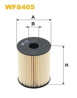 WIX FILTERS Üzemanyagszűrő - WF8405 - TothCarparts