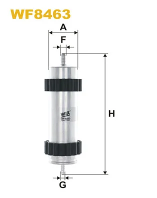 WIX FILTERS Üzemanyagszűrő - WF8463 - TothCarparts