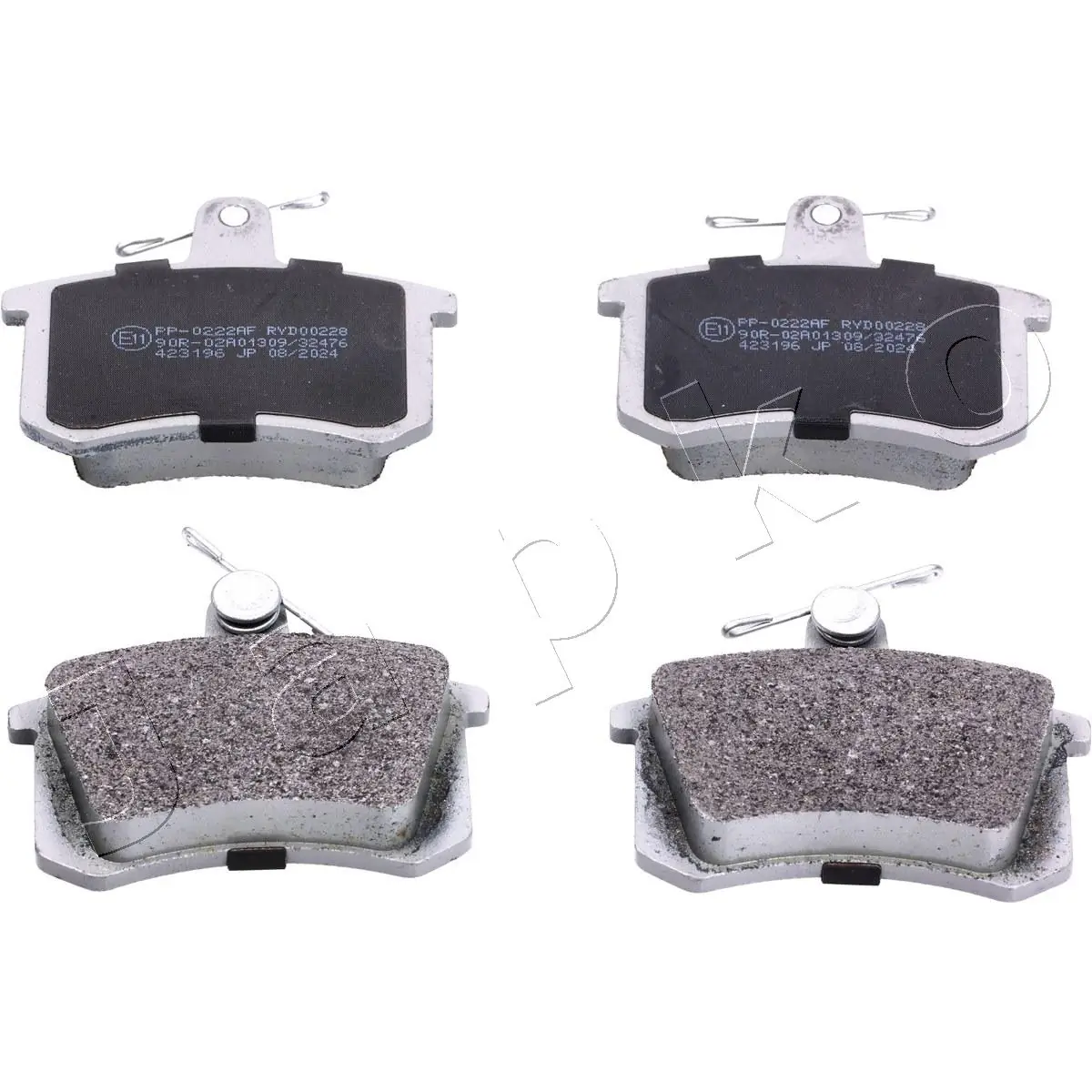 JAPKO fékbetétkészlet, tárcsafék - 510222 - TothCarparts