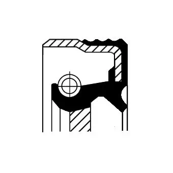 WILMINK GROUP tömítőgyűrű, főtengely - WG1226577 - TothCarparts