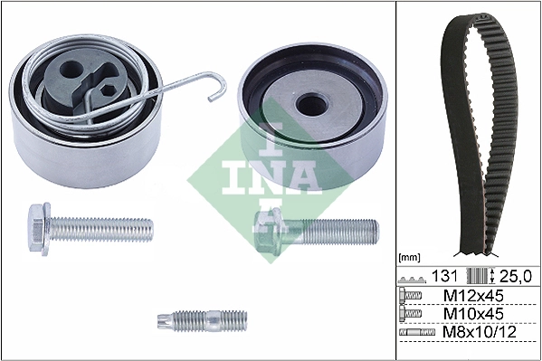 WILMINK GROUP Fogasszíjkészlet - WG1251627 - TothCarparts