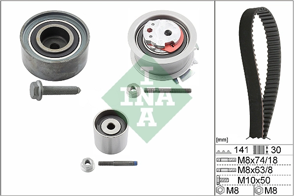 WILMINK GROUP Fogasszíjkészlet - WG1251729 - TothCarparts