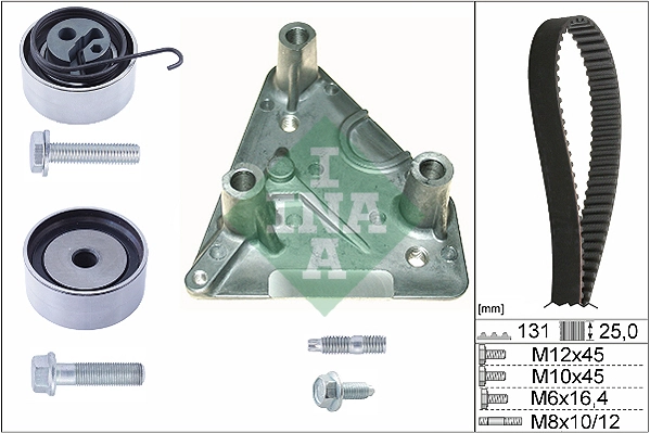 WILMINK GROUP Fogasszíjkészlet - WG1251882 - TothCarparts