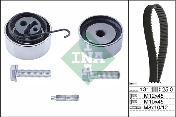 WILMINK GROUP Fogasszíjkészlet - WG1251884 - TothCarparts