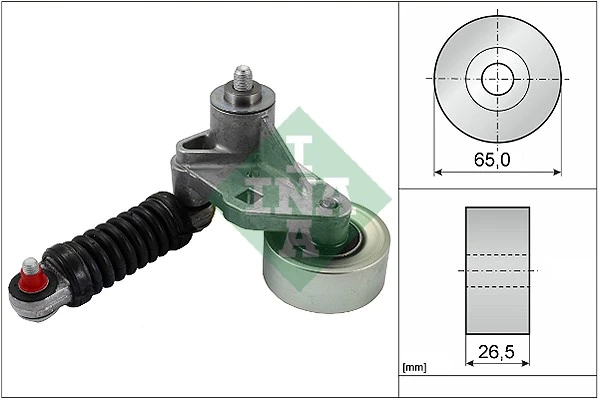 WILMINK GROUP Szíjfeszítő, hosszbordás szíj - WG1253289 - TothCarparts