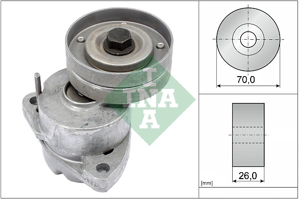 WILMINK GROUP Szíjfeszítő, hosszbordás szíj - WG1253363 - TothCarparts