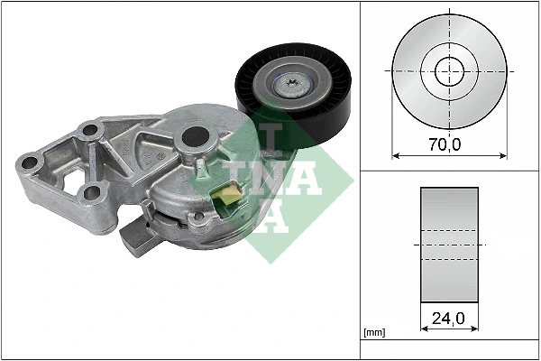 WILMINK GROUP Szíjfeszítő, hosszbordás szíj - WG1253377 - TothCarparts