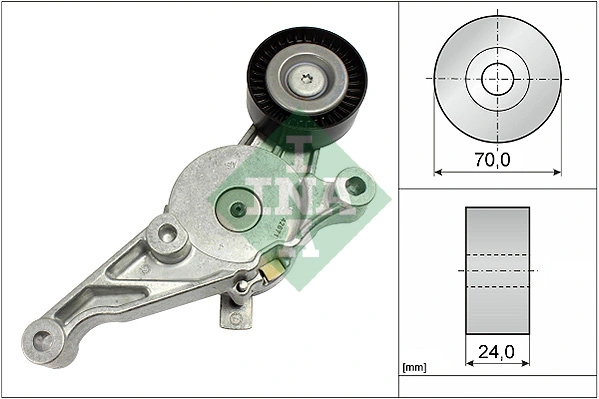 WILMINK GROUP Szíjfeszítő, hosszbordás szíj - WG1253393 - TothCarparts