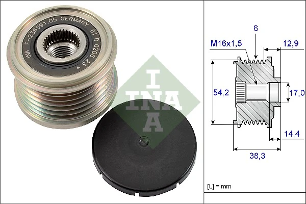 WILMINK GROUP generátor szabadonfutó - WG1253766 - TothCarparts