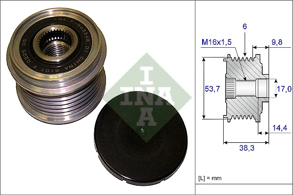 WILMINK GROUP generátor szabadonfutó - WG1253775 - TothCarparts