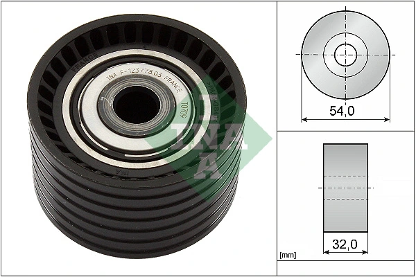 WILMINK GROUP Szíjtárcsa/vezetőgörgő, fogasszíj - WG1473961 - TothCarparts