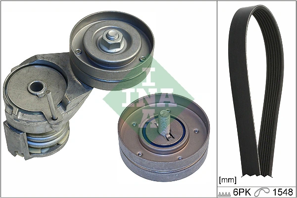 WILMINK GROUP hosszbordás szíj készlet - WG1780402 - TothCarparts