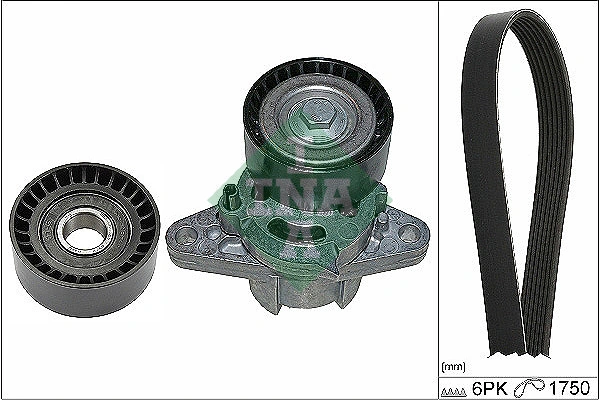 WILMINK GROUP hosszbordás szíj készlet - WG1780447 - TothCarparts